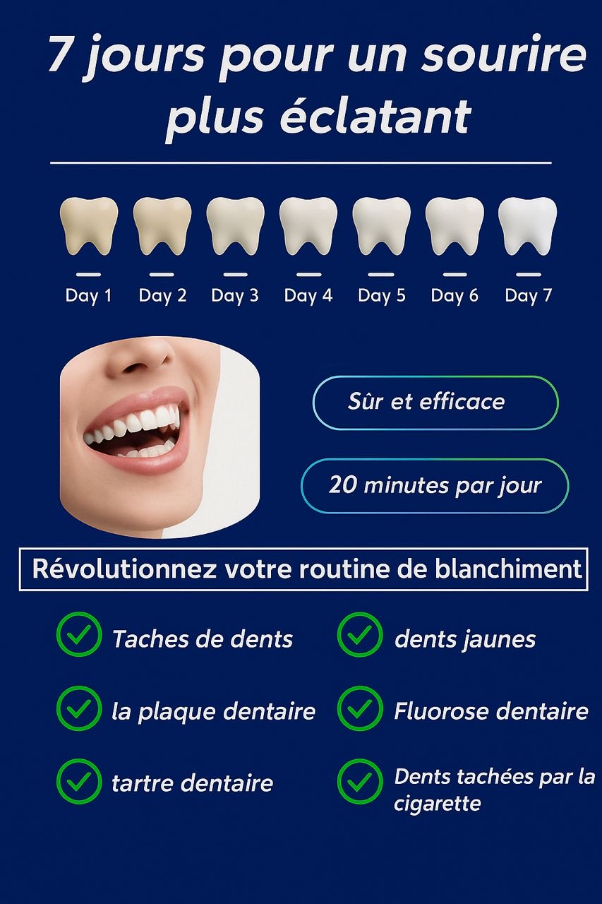 🦷 Kit de Blanchiment Dentaire Professionnel