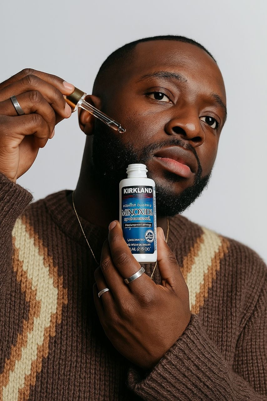 Minoxidil Kirkland 5% – Repousse des Cheveux & Barbe
