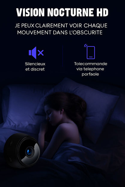 🔐 Caméra de Sécurité Intelligente HD – Protégez ce qui compte le plus