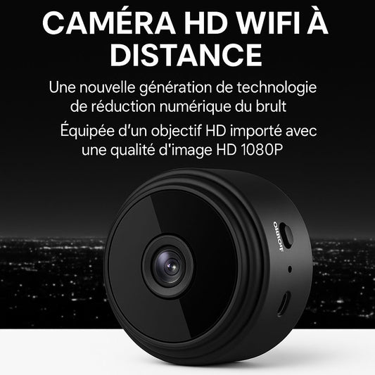 🔐 Caméra de Sécurité Intelligente HD – Protégez ce qui compte le plus