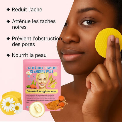 Pad Éclaircissant au Curcuma